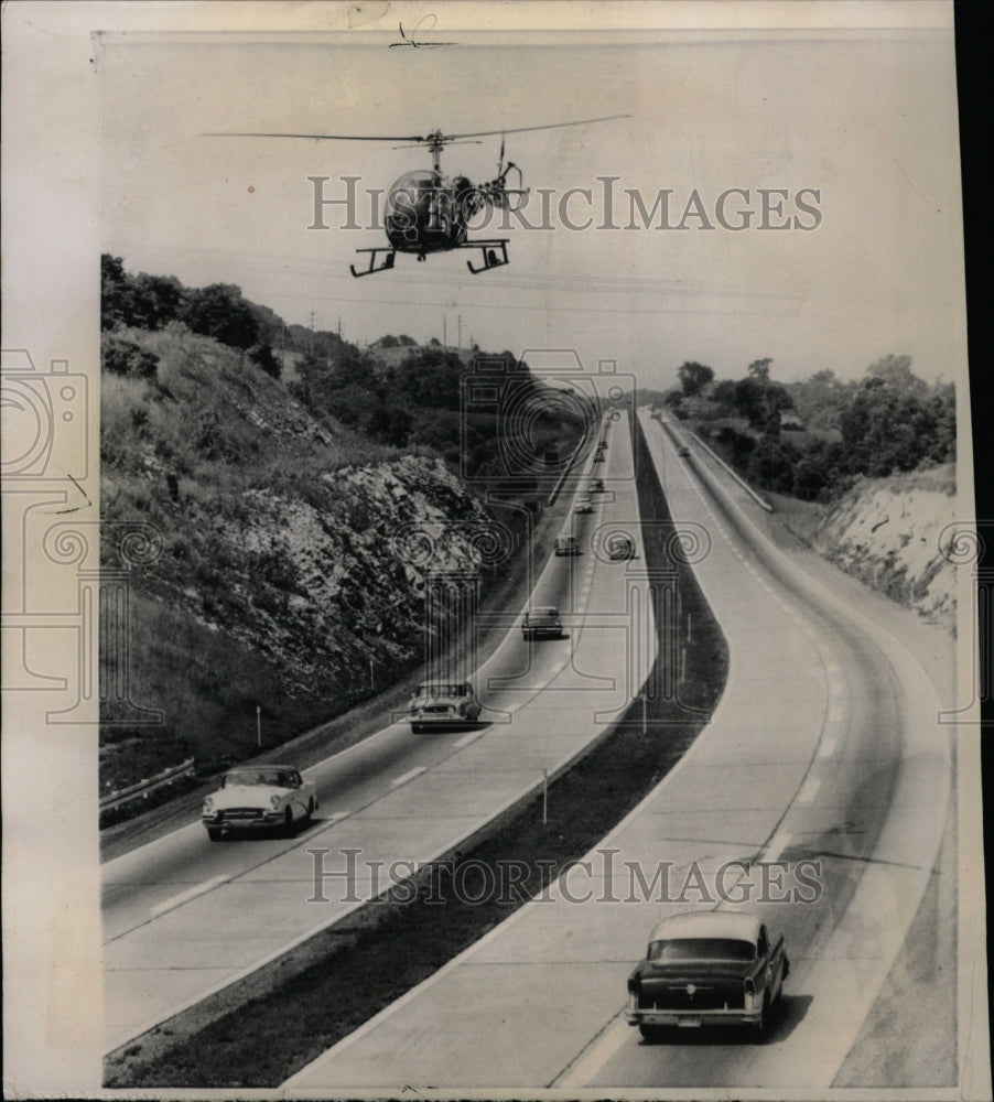 1958 Press Photo Pennsylvania National Guard Helicopter - RRW22821 - Historic Images