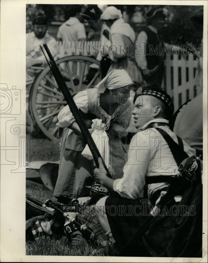 1986 Press Photo Revolutionary War Battles - RRW22925 - Historic Images