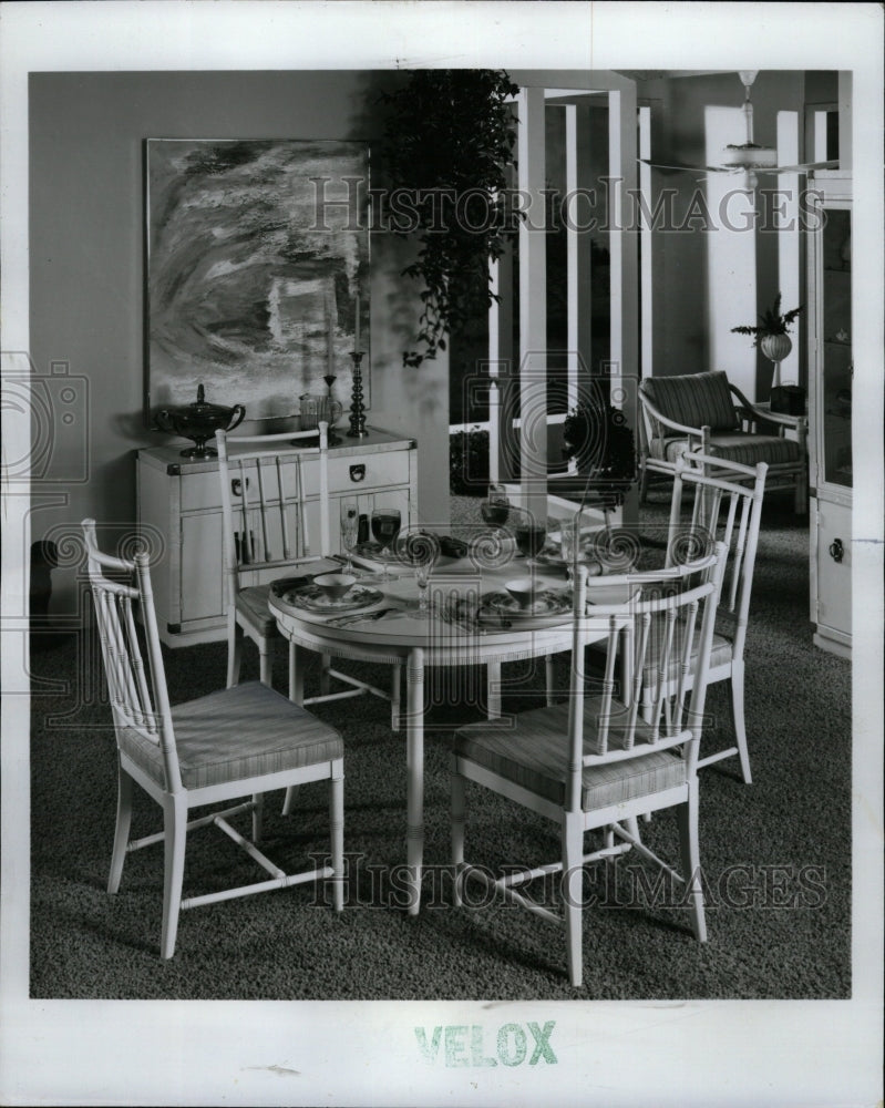 1975 Press Photo Gary Idol Patricia dining alcove Area - RRW23371 - Historic Images