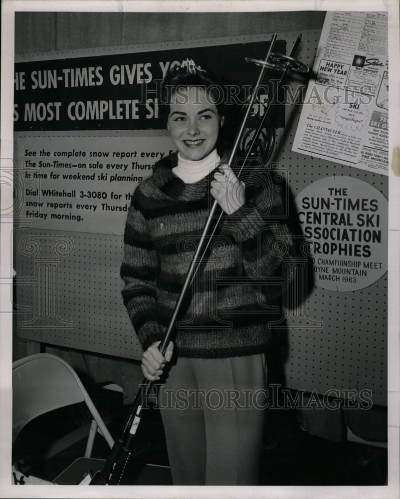 1962 Press Photo Janet Glafoke Queen Chicagoland Fair - RRW23865 - Historic Images