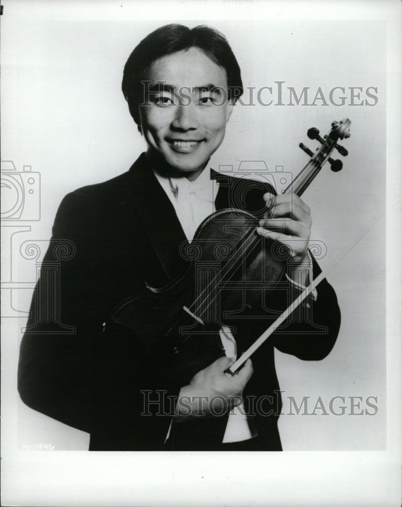 1994 Press Photo Cho Liang Lin Violinist Audrey Micheal - RRW24045 - Historic Images