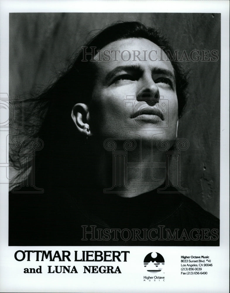 1991 Press Photo Ottmar Liebert Luna Negra Composer - RRW24089 - Historic Images