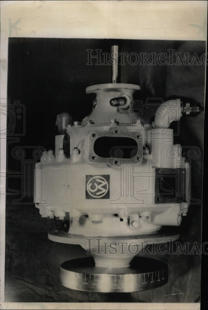 1959 Press Photo Crankshaft Rotor Curtiss Wright Corp - RRW24267 - Historic Images