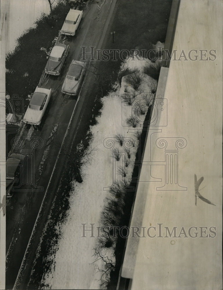 1956 Press Photo Criminal courts building Murder Trail - RRW24419 - Historic Images