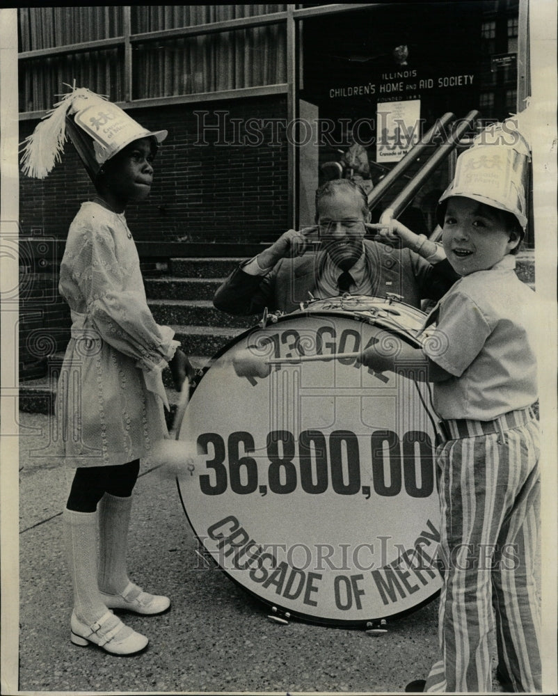 1973 Press Photo Crusade of Mercy Band Group - RRW24427 - Historic Images
