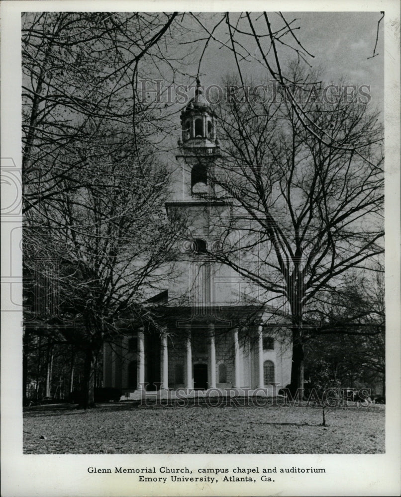 Press Photo Glenn Memorial Church Emory University - RRW24481 - Historic Images