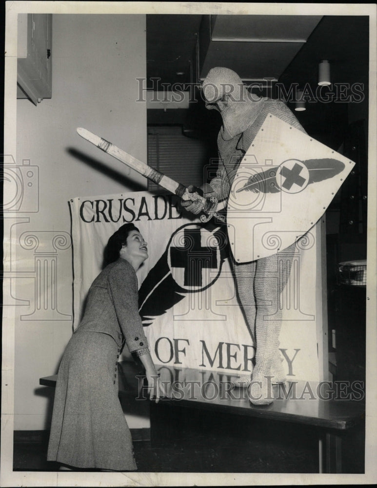 1959 Press Photo Crusade Mercy Mark Willing Chairman - RRW24497 - Historic Images