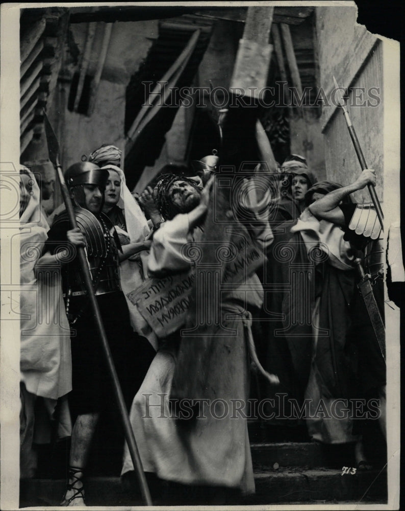 1937 Press Photo Jesus Cross Execution Place - RRW24507 - Historic Images