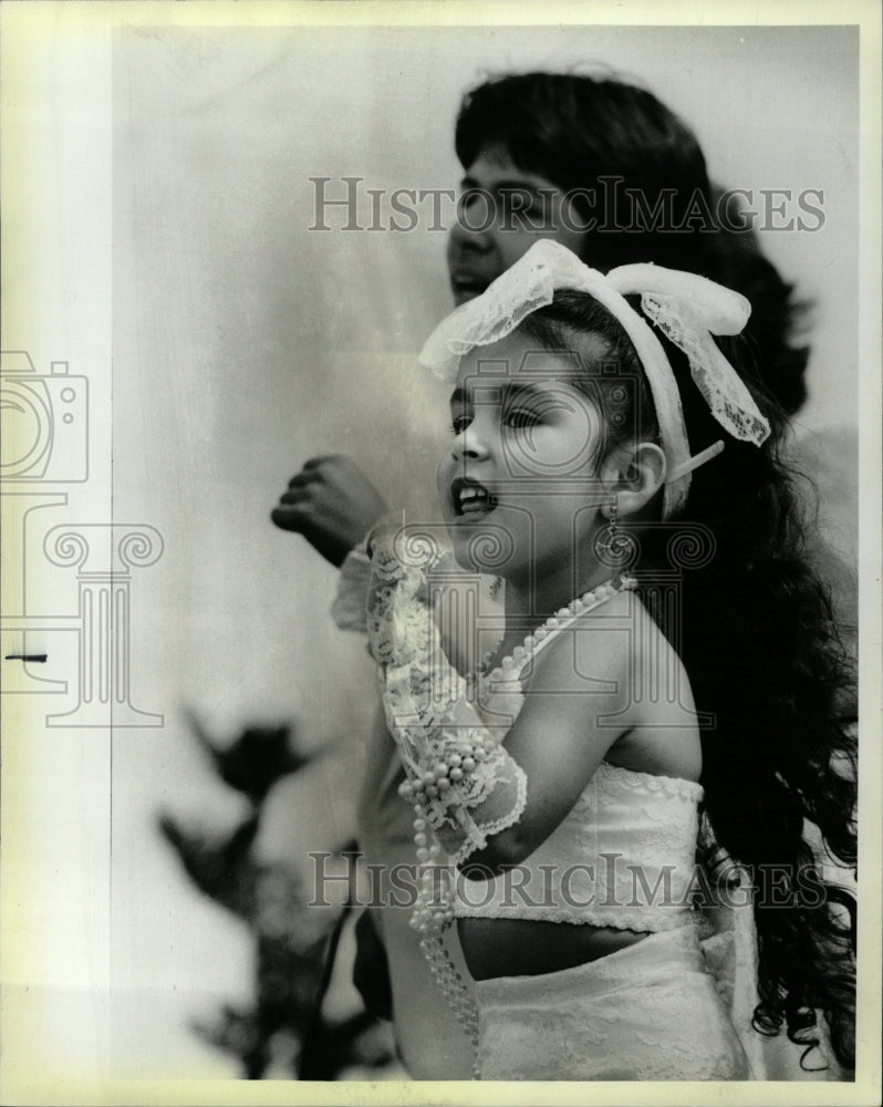 1986 Press Photo CARIMA RAMIREZ ARTURO MENA FESTIVAL - RRW24663 - Historic Images