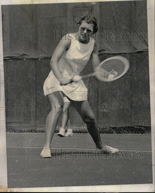 Dorpthy Knode 1959 Press Photo Dorothy Knode Pan Am Tennis - RRW24753 - Historic Images