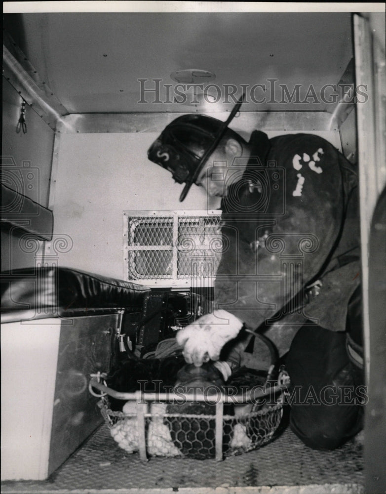 1966 Press Photo Fire Accident Chicago Area - RRW24799 - Historic Images