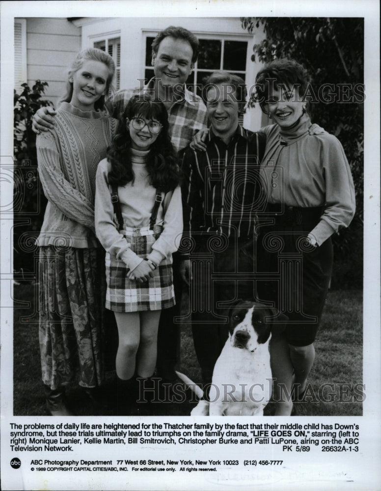 1989 Press Photo ABC TV Series "Life Goes On" Actors - RRW25307 - Historic Images