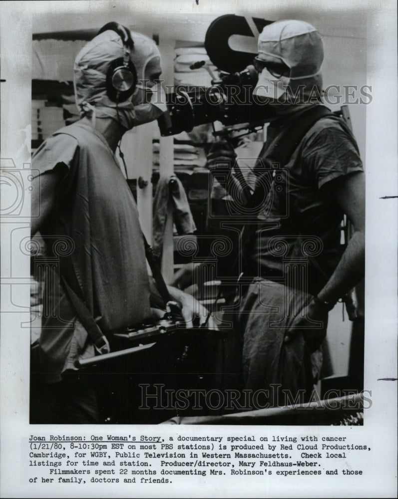 1980 Press Photo Joan Robinson Red Cloud Productions - RRW25317 - Historic Images