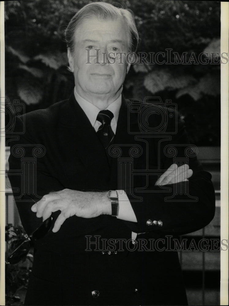 1988 Press Photo James CLavell Author - RRW25385 - Historic Images