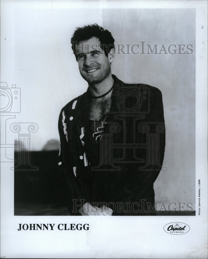 1968 Press Photo Singer Johnny Clegg - RRW25441 - Historic Images