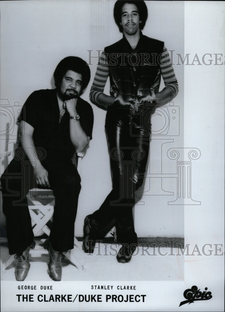 1991 Press Photo George Duke and Stanley Clarke - RRW25443 - Historic Images