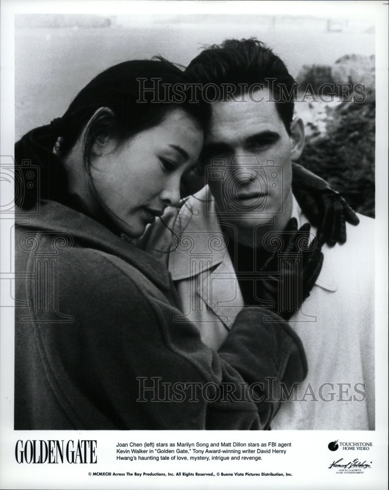 1994 Press Photo Actors Joan Chen And Matt Dillon - RRW25513 - Historic Images