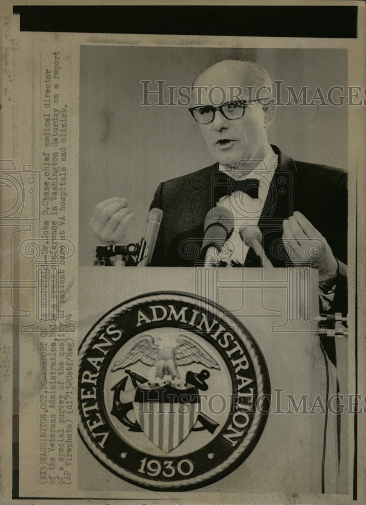 1974 Photo Veterans Administration Dir. John Chase - RRW25567 - Historic Images