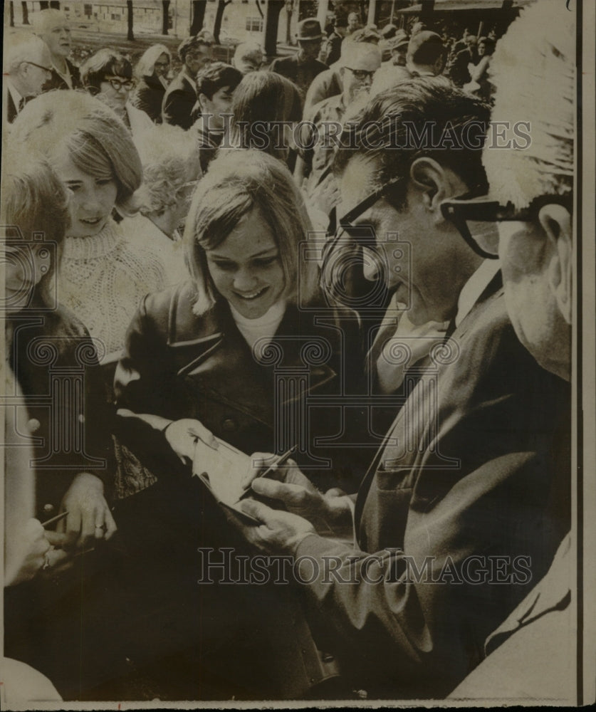 1968 Press Photo Iowa Governor Harold E. Hughes - RRW25629 - Historic Images