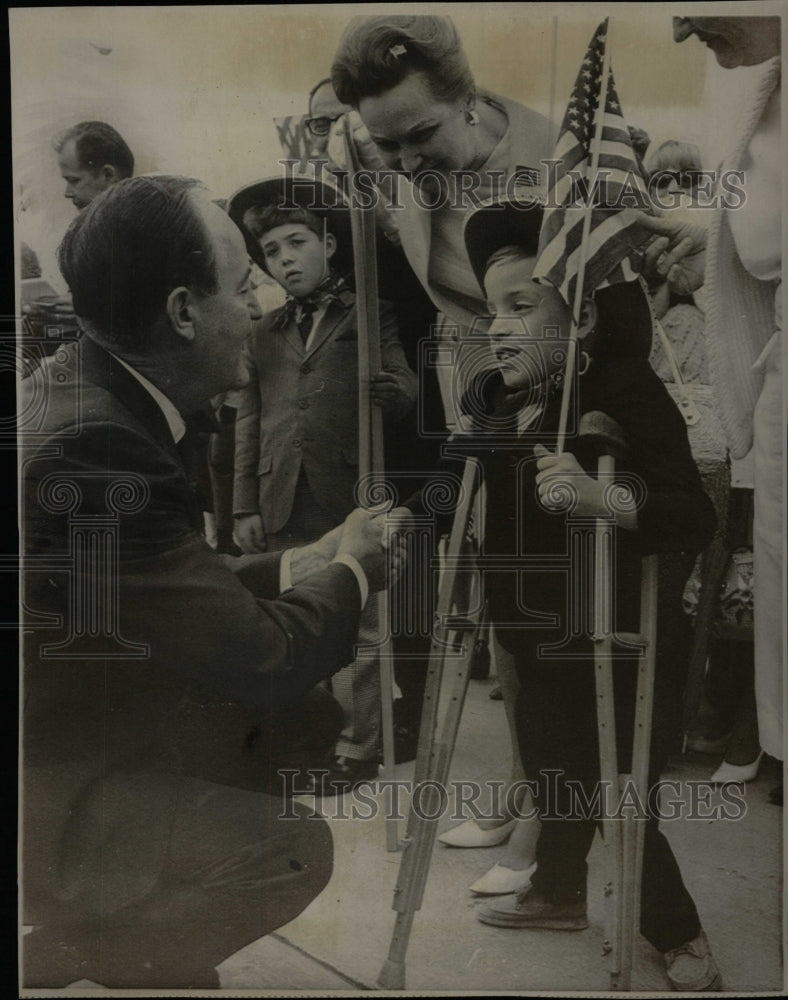 1967 Press Photo Hubert Humphrey Vice President - RRW25761 - Historic Images