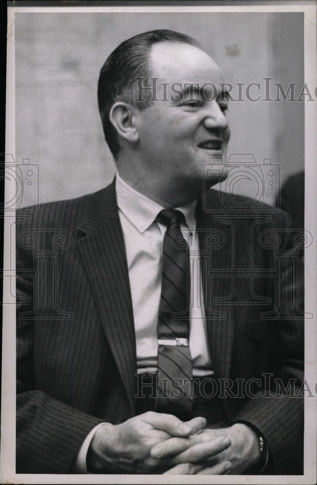 1959 Press Photo VP Hubert Humphrey Addresses Press Con - RRW25789 - Historic Images