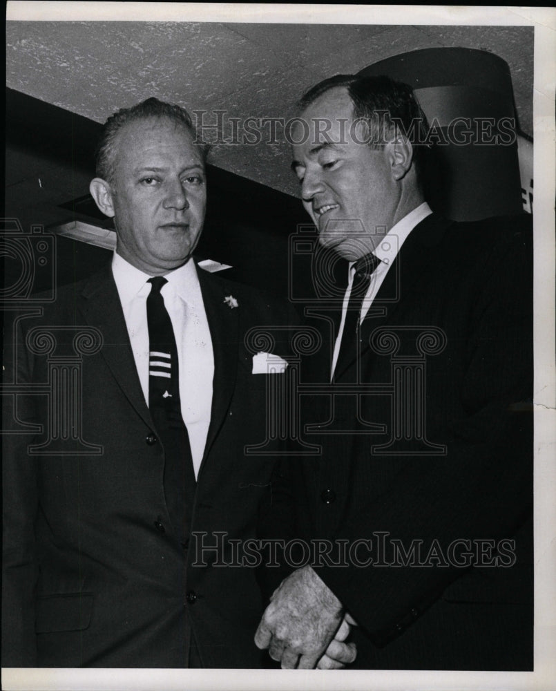 1959 Press Photo VP Hubert Humphrey Visits Denver - RRW25797 - Historic Images