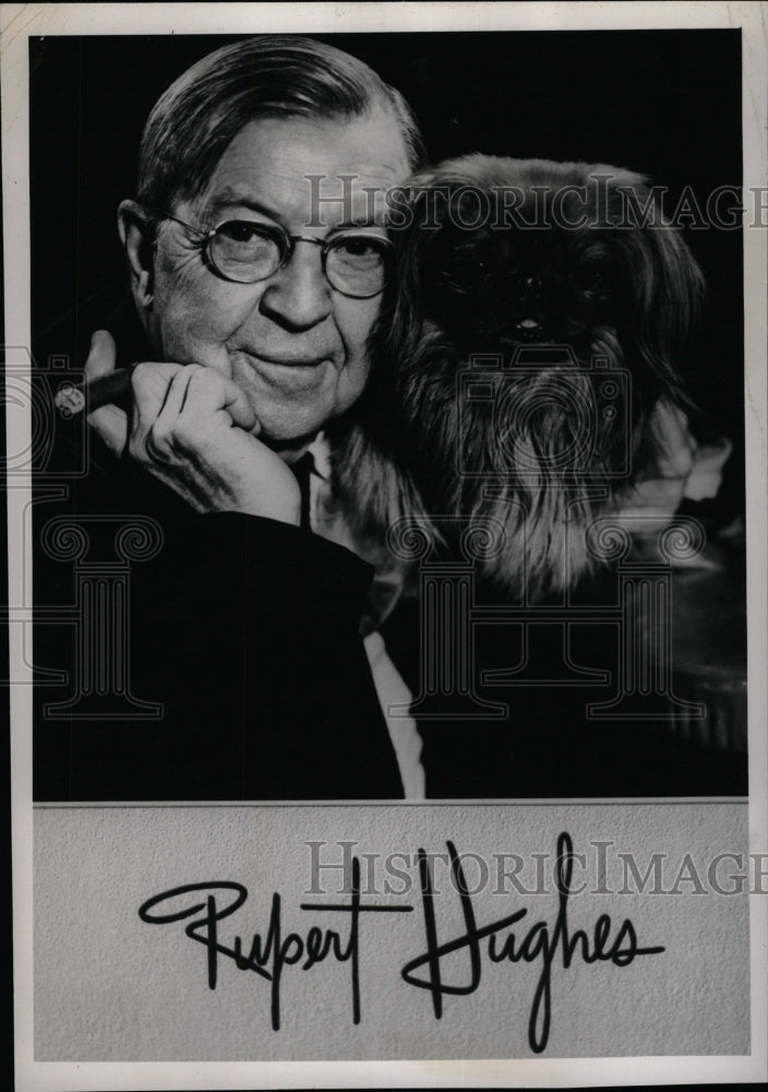 1952 Press Photo RUPERT HUGHES AMERICAN HISTORIAN - RRW25853 - Historic Images