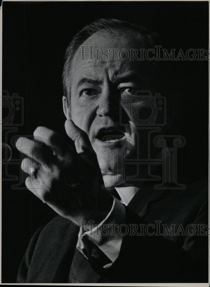 1968 Press Photo Hubert Humphrey - RRW25875 - Historic Images