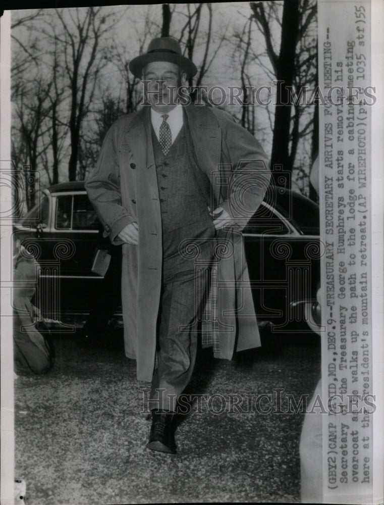 1955 Press Photo Secretary Treasury George Humphreys - RRW25883 - Historic Images