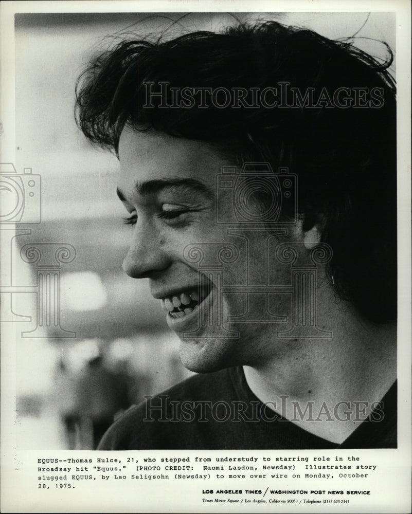 1975 Press Photo Thomas Hulce Actor - RRW25903 - Historic Images