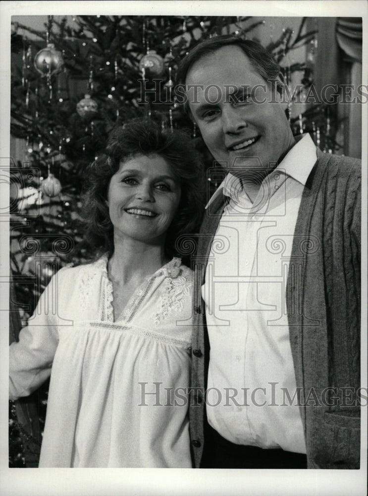 1986 Press Photo Lee Remick Actress Mart Hulswit Actor - RRW26025 - Historic Images