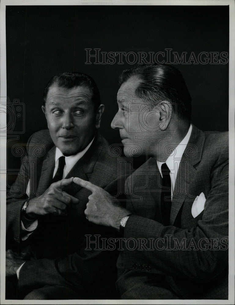 1962 Press Photo Warren Hull Actor Radio Announcer - RRW26033 - Historic Images