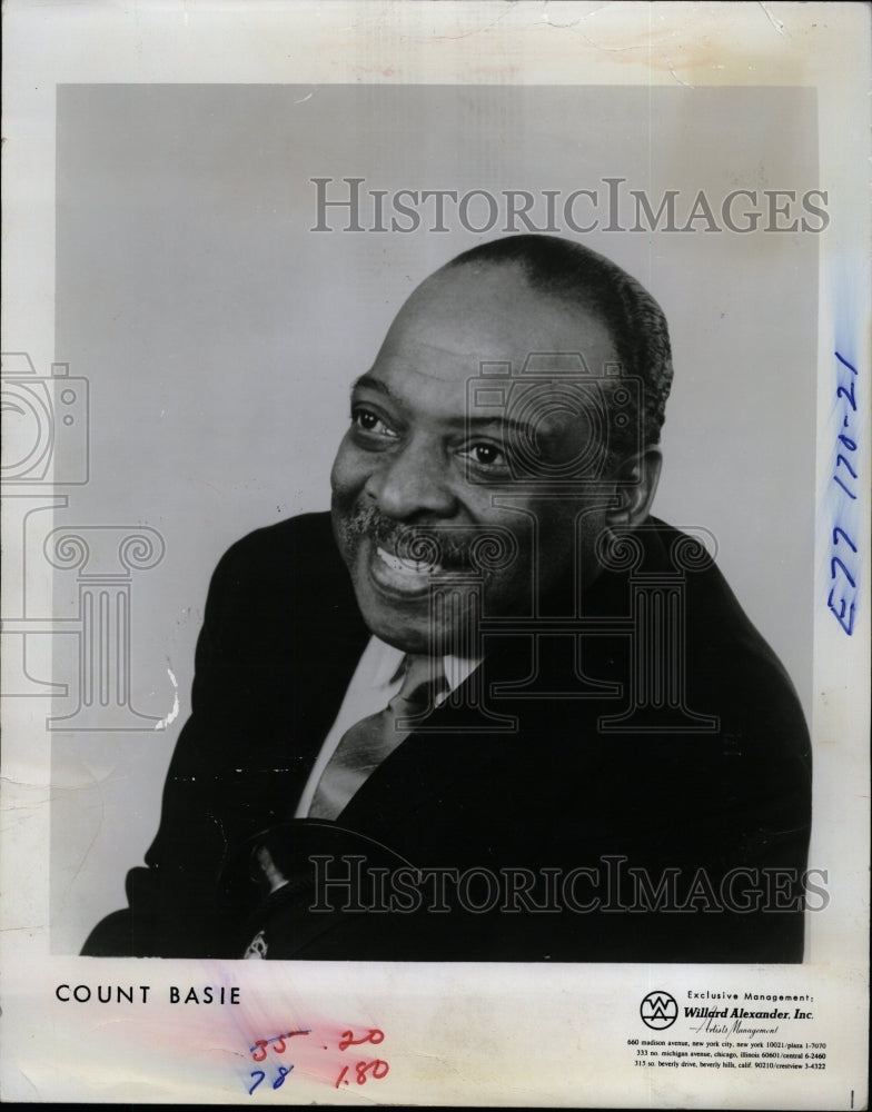 1973 Press Photo Musician Count Basie - RRW26175 - Historic Images