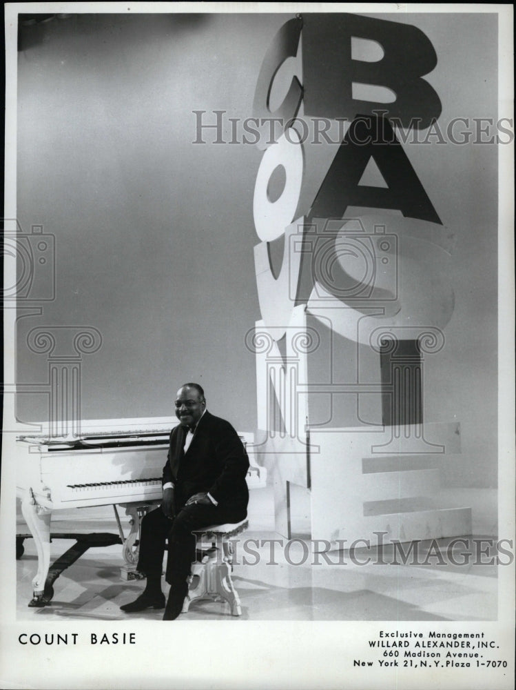 1965 Press Photo Musician Count Basie - RRW26183 - Historic Images