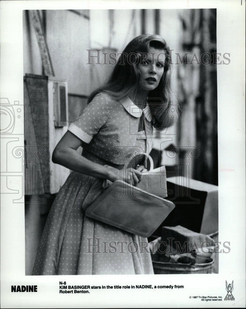 1987 Press Photo Kim Basinger Actress Nadine - RRW26209 - Historic Images