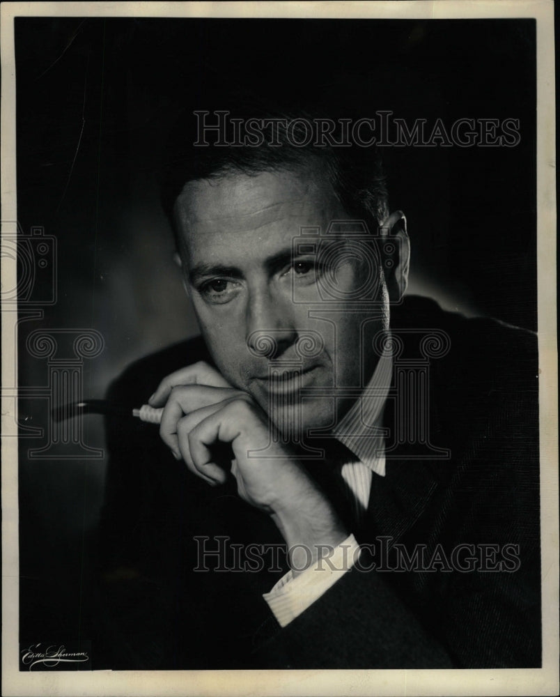 1965 Press Photo Pulitzer Prize Author Herman Wouk - RRW26291 - Historic Images