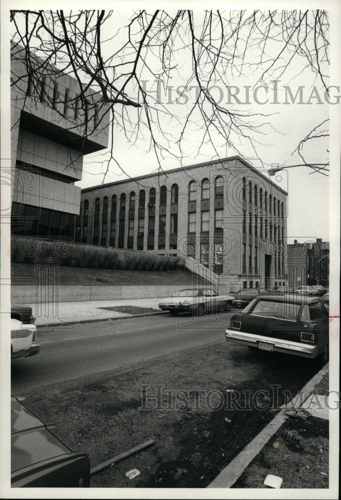 1979 Press Photo Science Center older building campus - RRW26307 - Historic Images