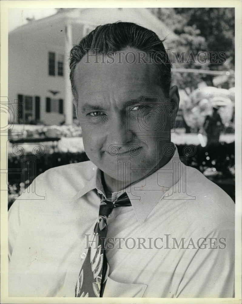 1987 Press Photo Randy Quaid Plays Lyndon Johnson - Historic Images