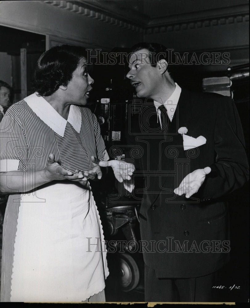 1951 Press Photo Actors Billy DeWolfe Lillian Randolph - RRW26519 - Historic Images