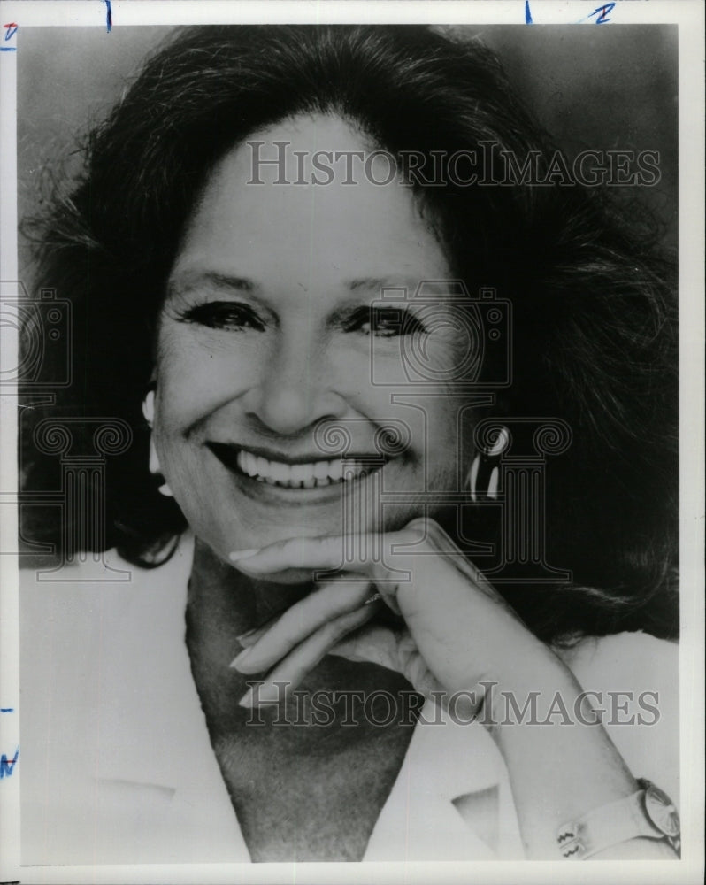 1990 Press Photo Actress Colleen Dewhurst - RRW26543 - Historic Images