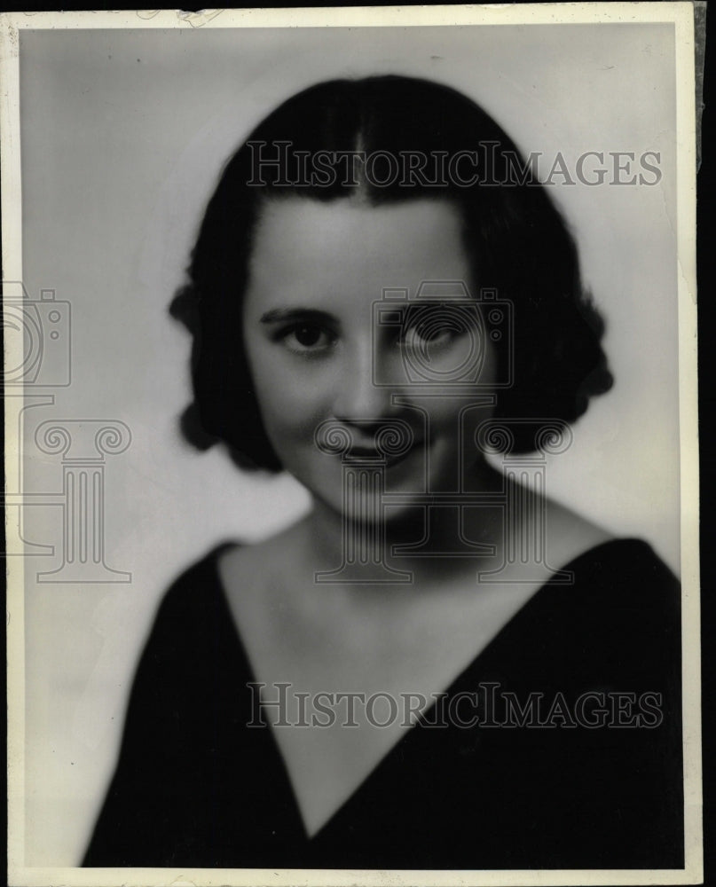 1935 Press Photo Jane Dickerson Actress - RRW26617 - Historic Images