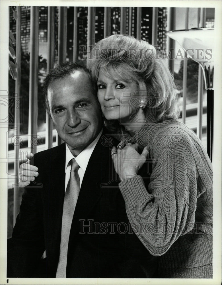 1987 Press Photo Actors Angie Dickinson Ben Gazzara - RRW26699 - Historic Images