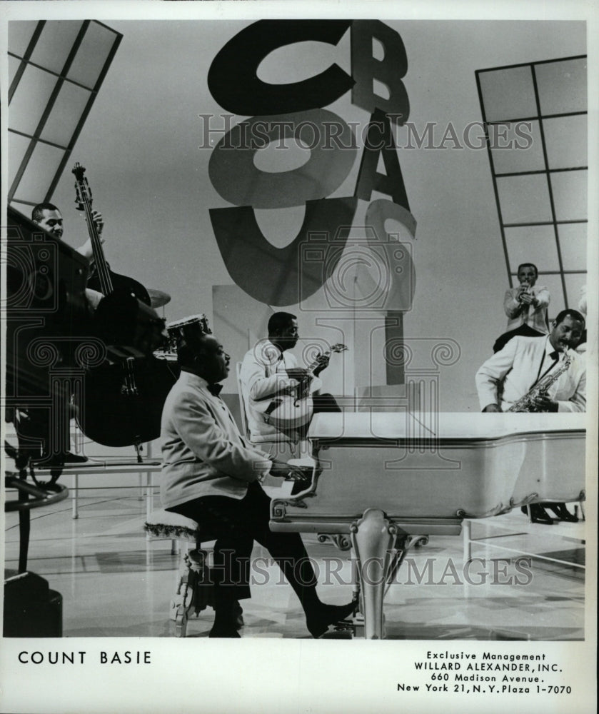 1965 Press Photo Musician Count Basie - RRW26825 - Historic Images