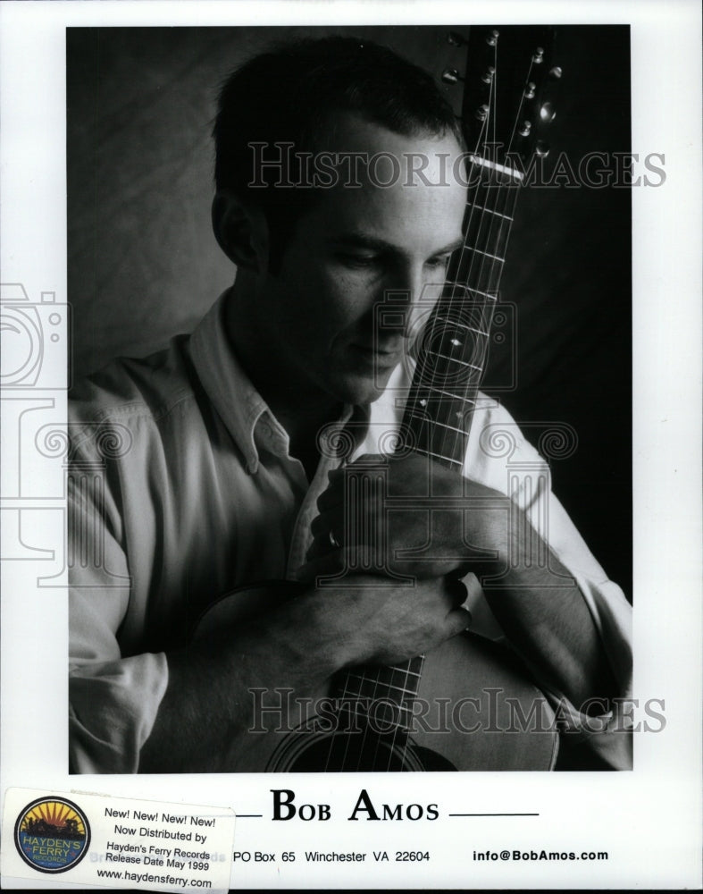 1999 Press Photo Bob Amos, Musician - RRW26865 - Historic Images