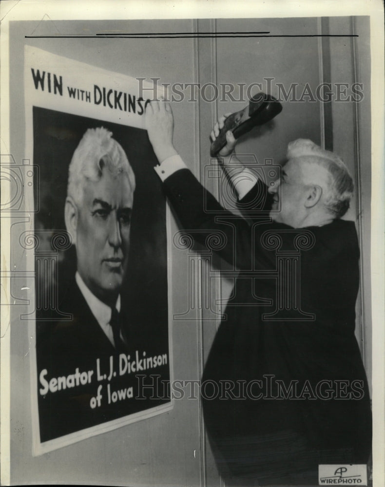 1936 Press Photo L.J. Dickinson Senator - RRW26875 - Historic Images