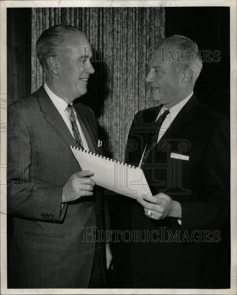 1963 Press Photo General Chairman Steve McNichols - RRW26957 - Historic Images