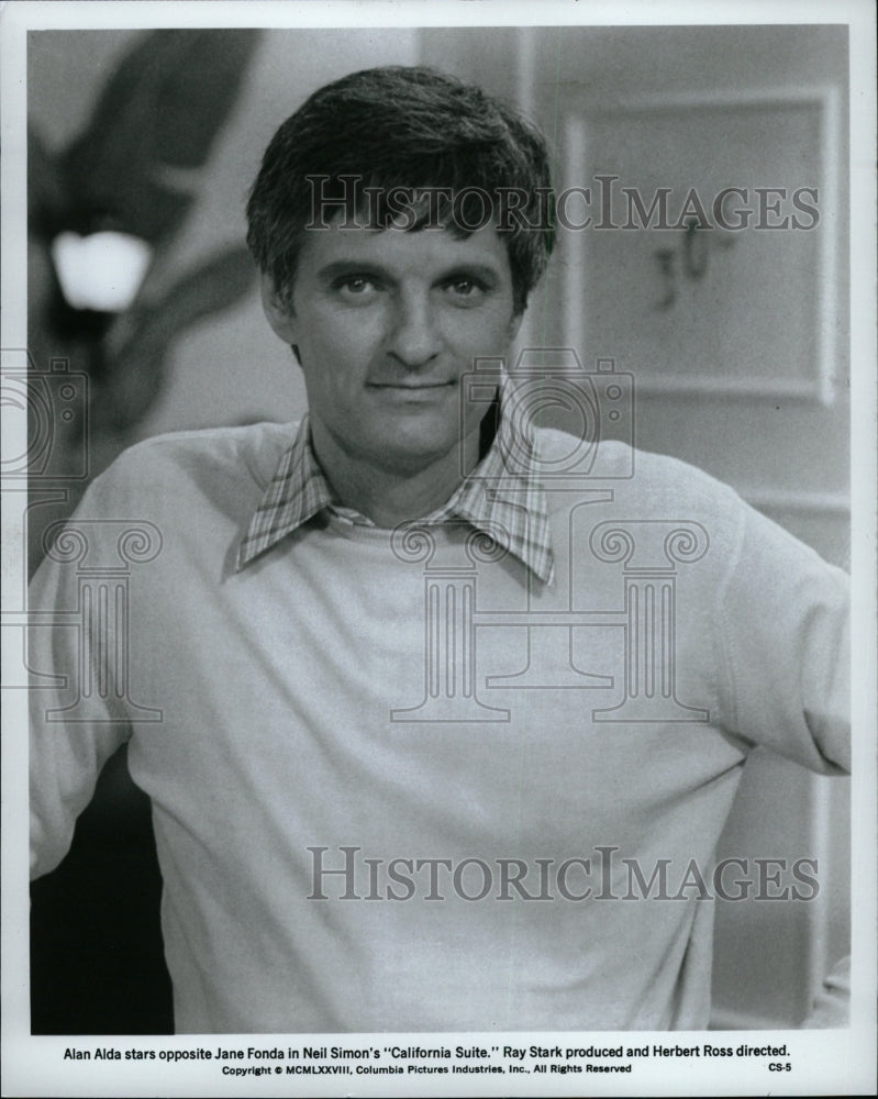 1979 Press Photo Alan Alda Actor - RRW27099 - Historic Images