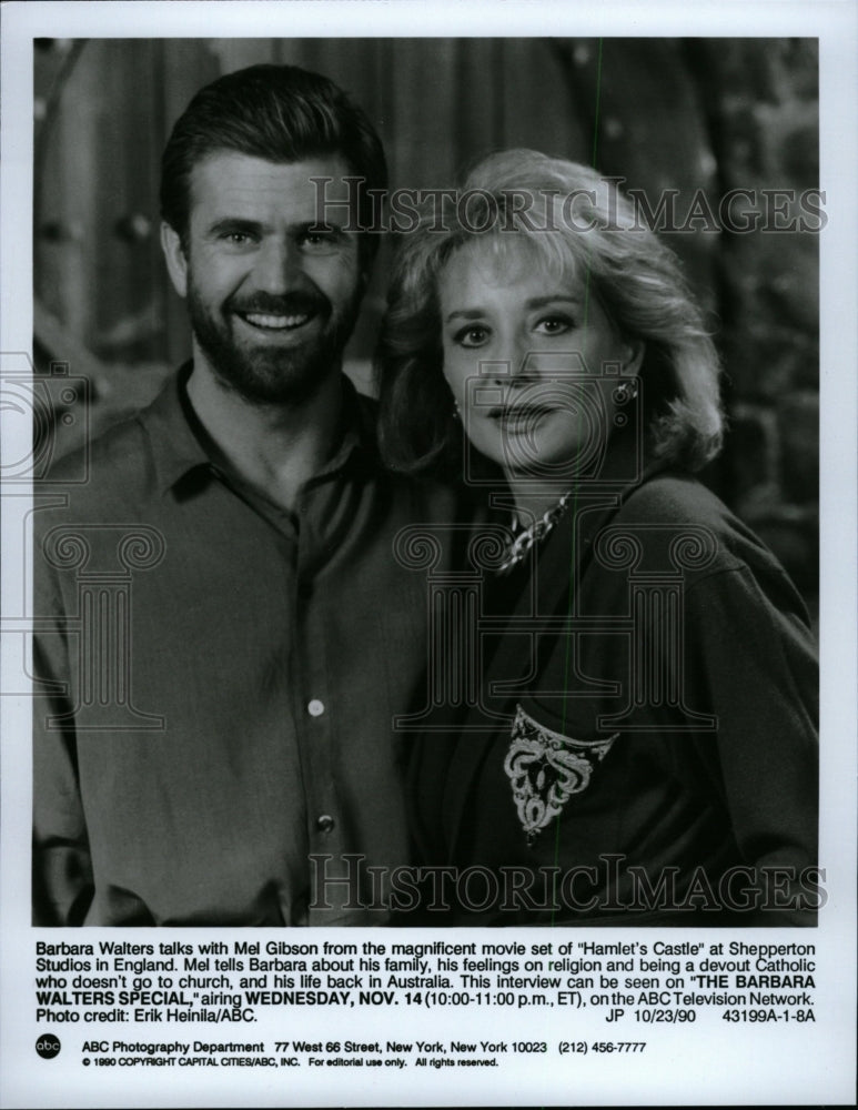 1990 Press Photo Mel Gibson Actor Director Producer - RRW27153 - Historic Images