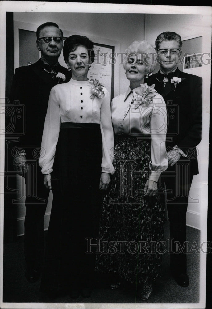 1971 Press Photo Honored guests Sanja Ann Jacobson - RRW27257 - Historic Images