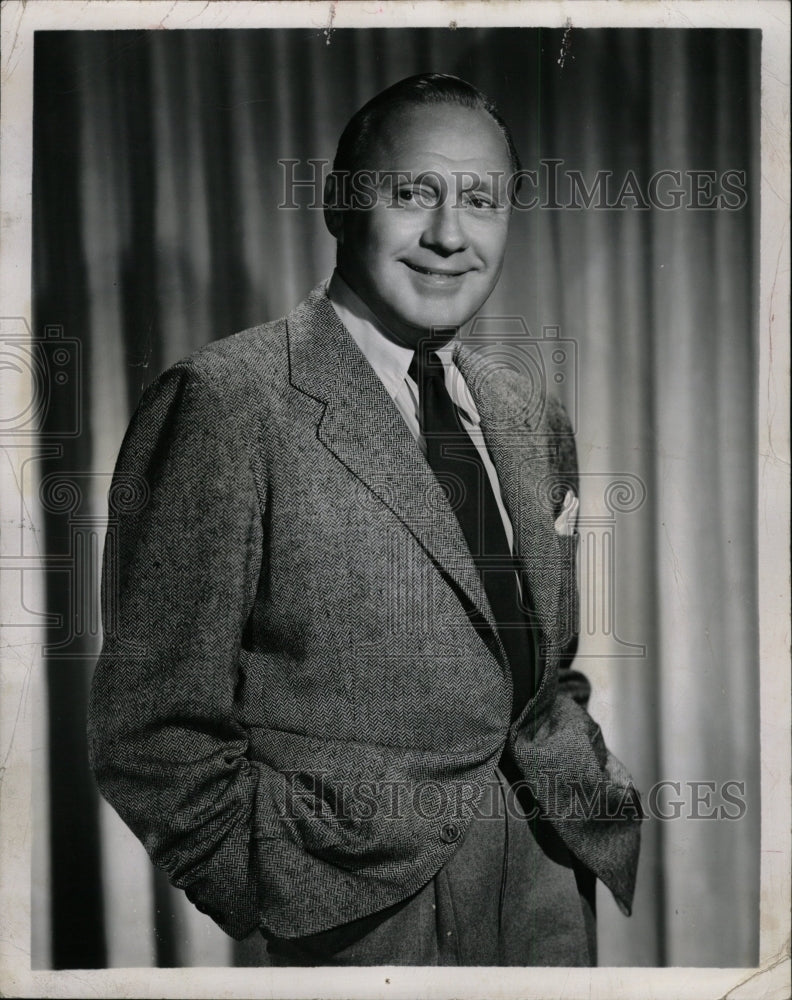 1955 Press Photo Comedian Actor Jack Benny - RRW27297 - Historic Images